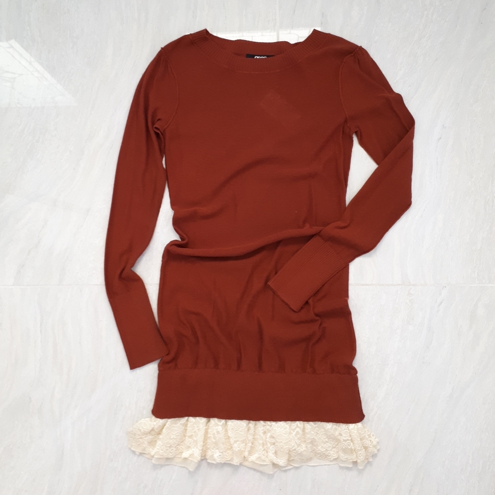 NWT ASOS Lace Detail Sweater Dress